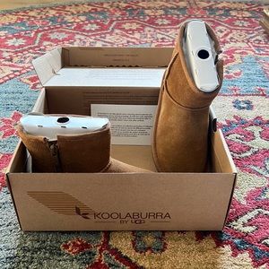 New in box UGG Koolaburra boots for kids.